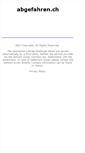 Mobile Screenshot of abgefahren.ch